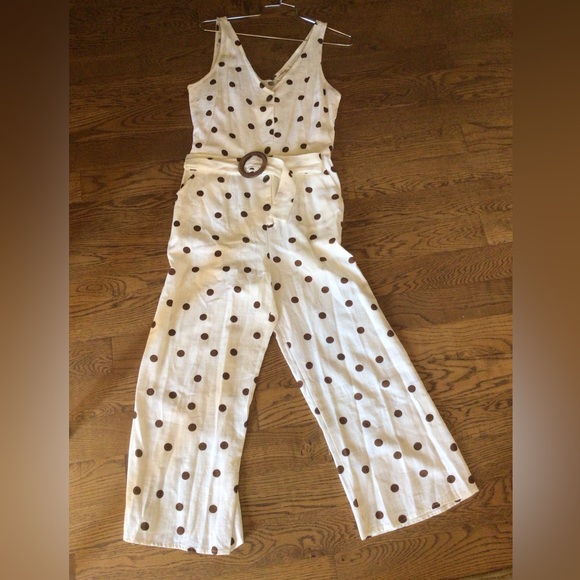 Monteau Pants - Women’s Monteau polka dot jump suit